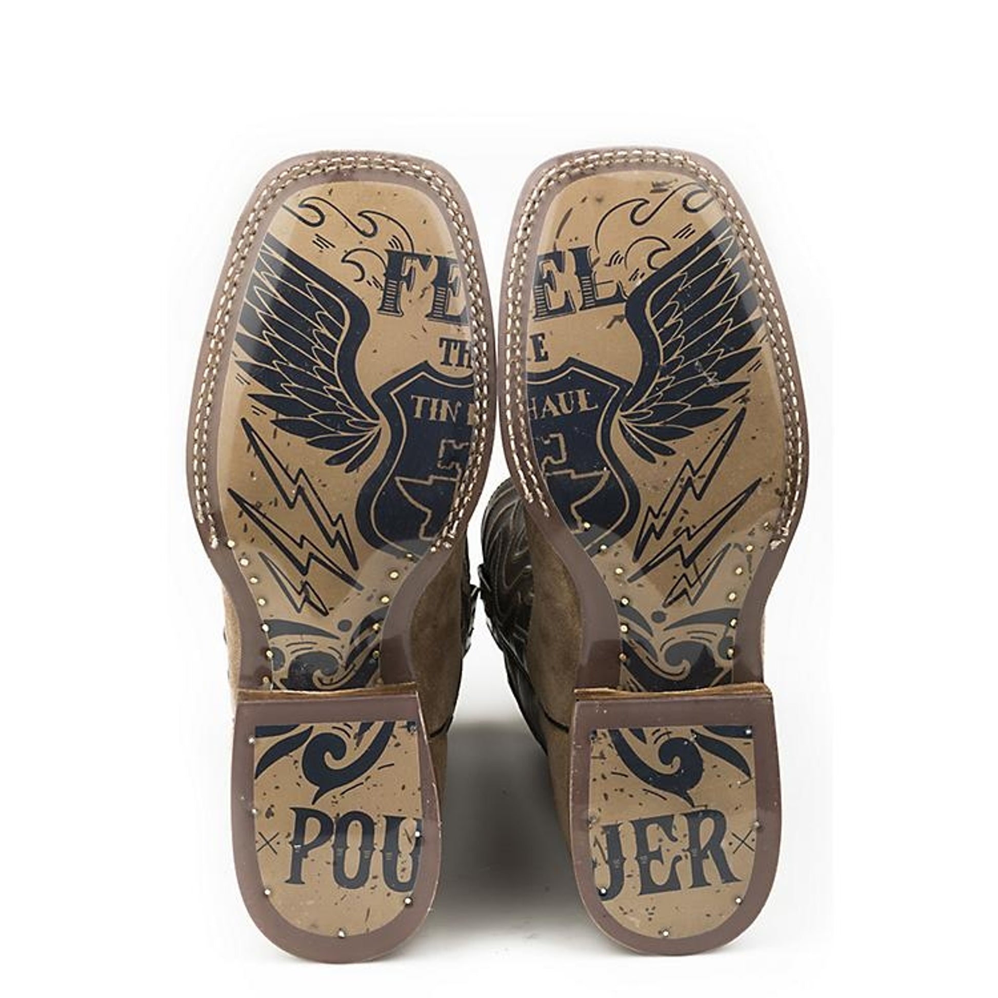 Tin Haul Mens Boots - Rough Around The Edges