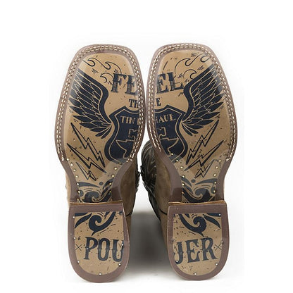 Tin Haul Mens Boots - Rough Around The Edges