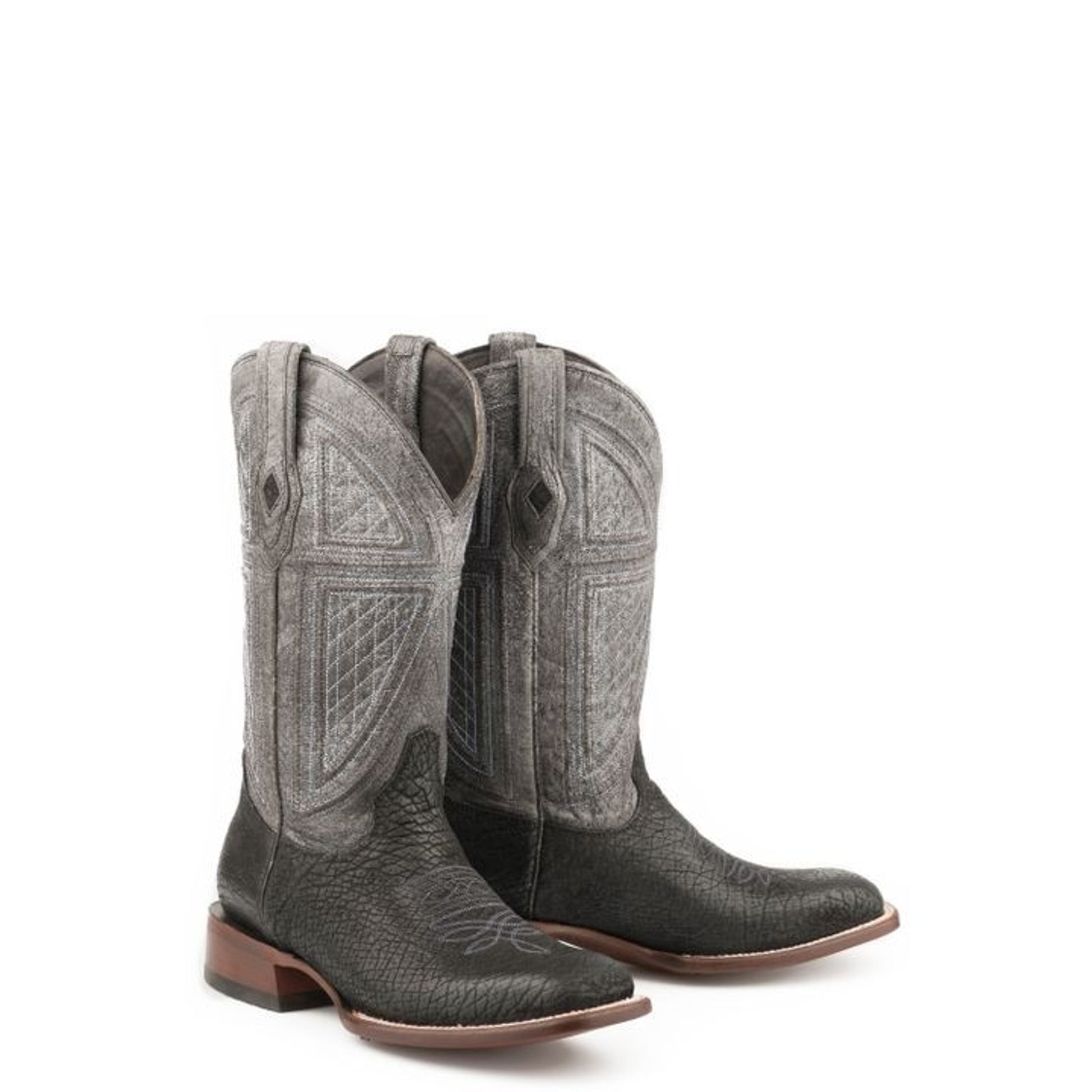 Stetson Mens Greycliff Hippopotamus Cowboy Boots