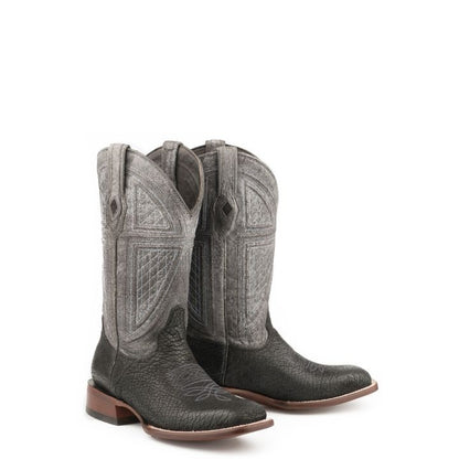 Stetson Mens Greycliff Hippopotamus Cowboy Boots
