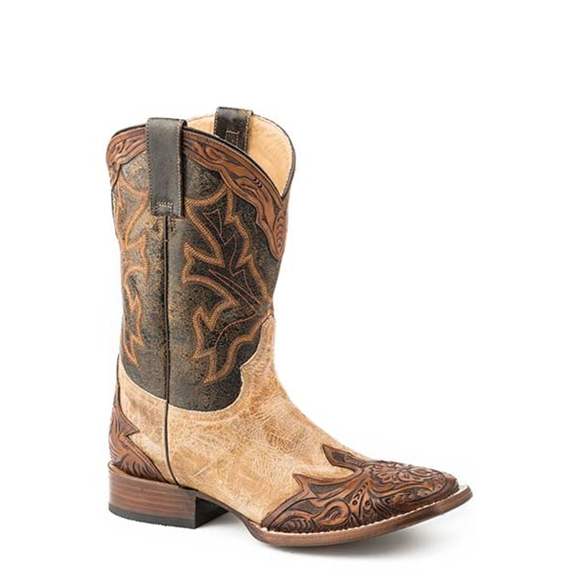 Stetson Men's Julian Boots, Tan / 9.5 / D Stetson Men's Julian Boots, Tan / 9.5 / D
