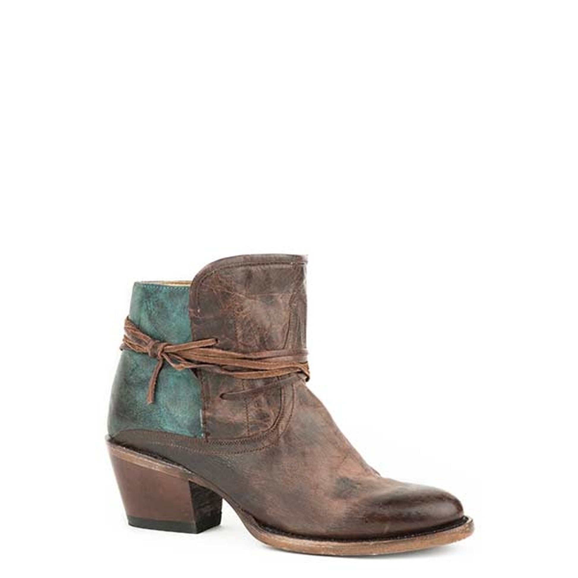 Stetson Ladies Minx Round Toe Cowboy Boots