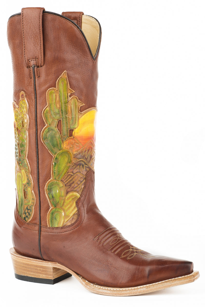 Stetson Ladies Goldie Leather Handcrafted Boots