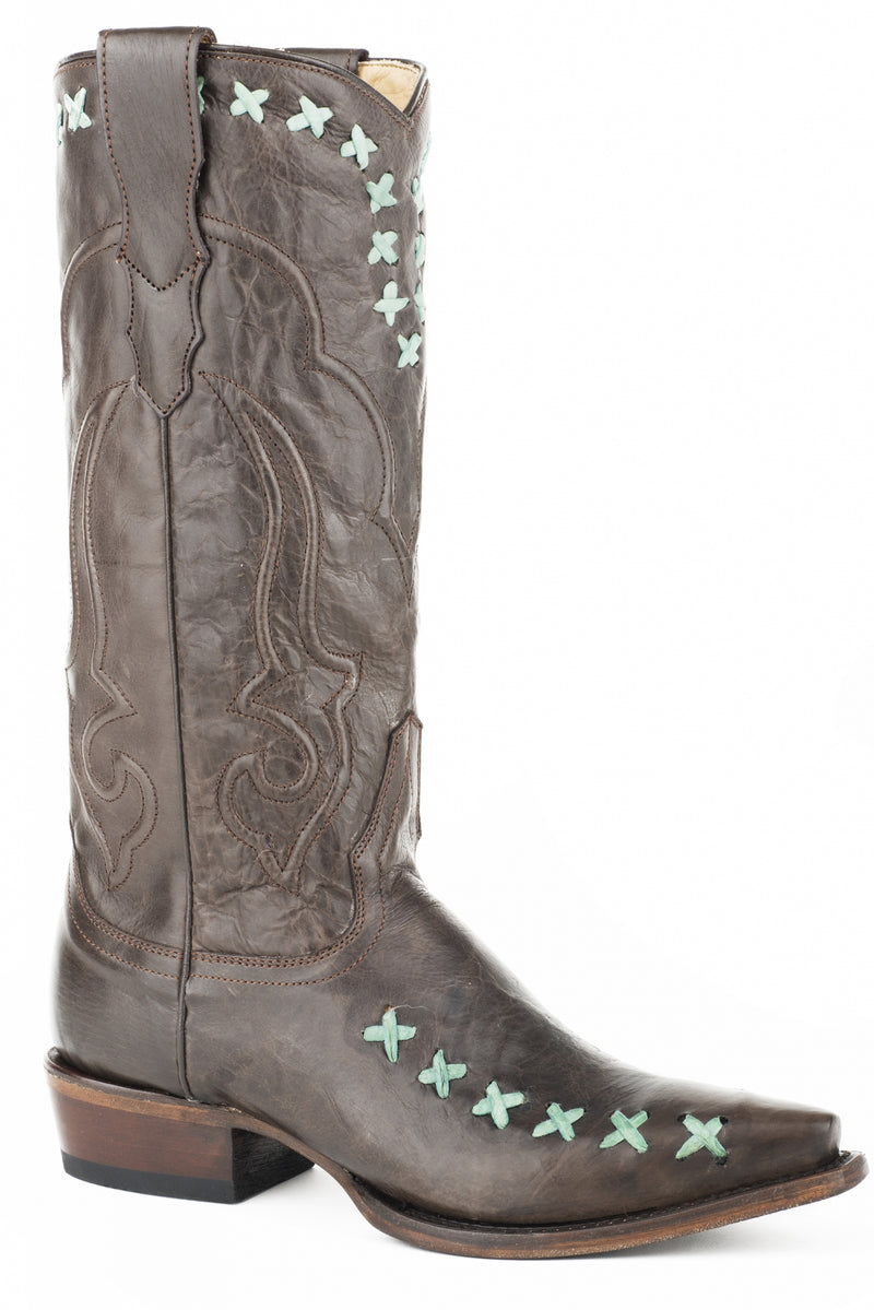 Stetson Ladies Wren Leather Handcrafted Boots