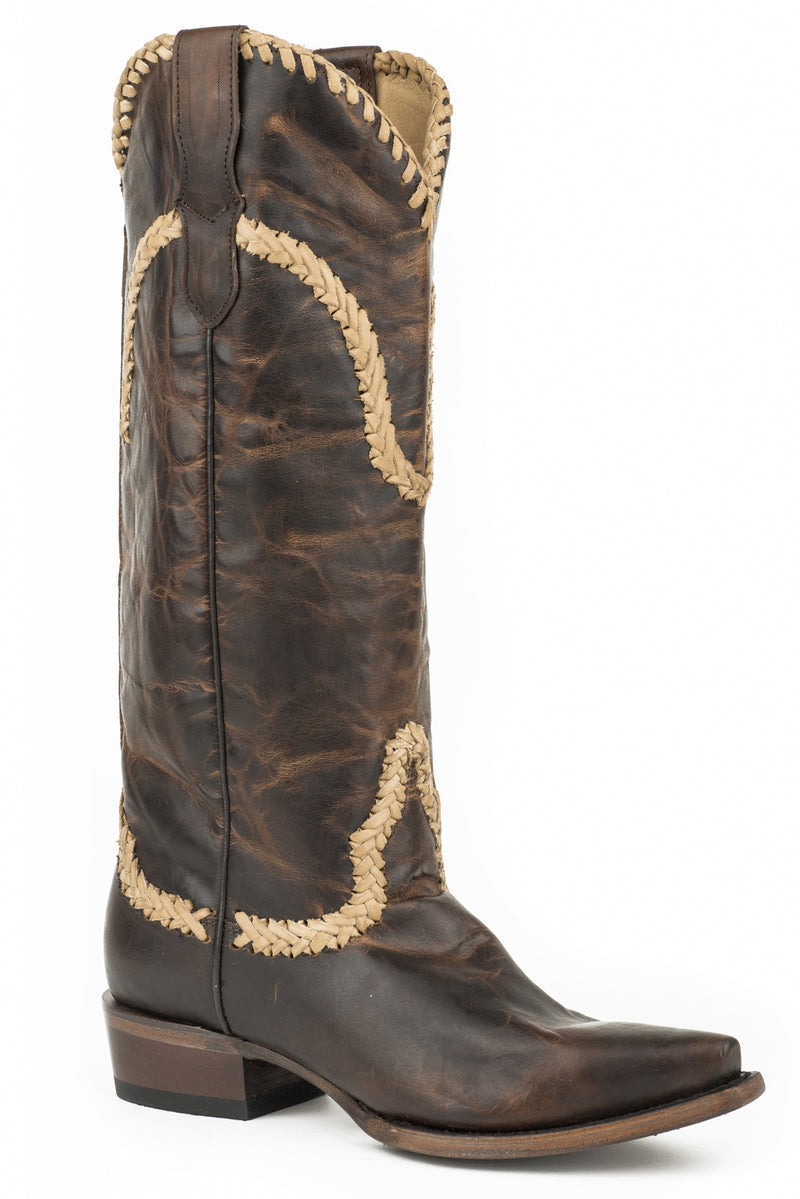 Stetson Ladies Brit Leather Handcrafted Boots