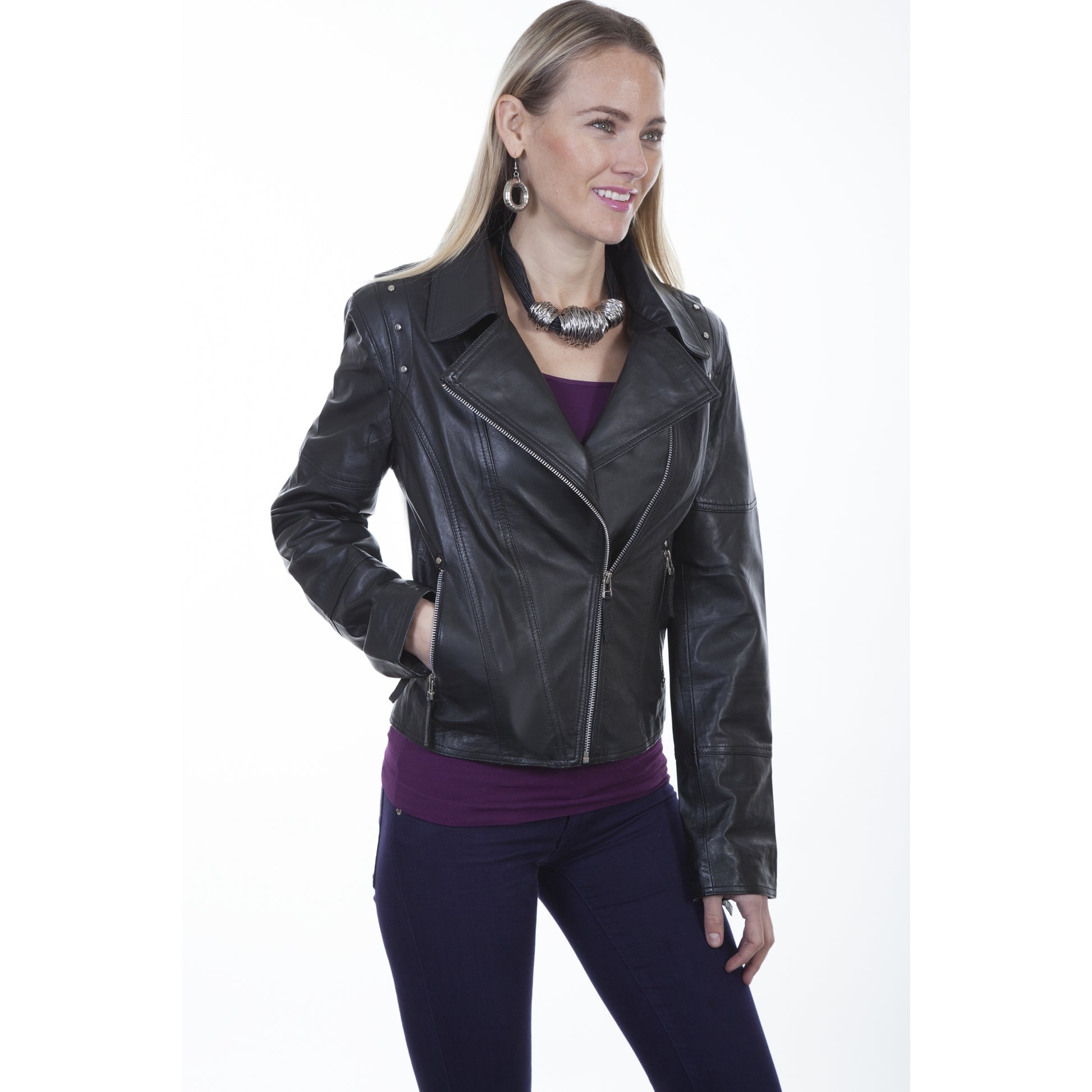 Scully Ladies Motorcycle Jacket