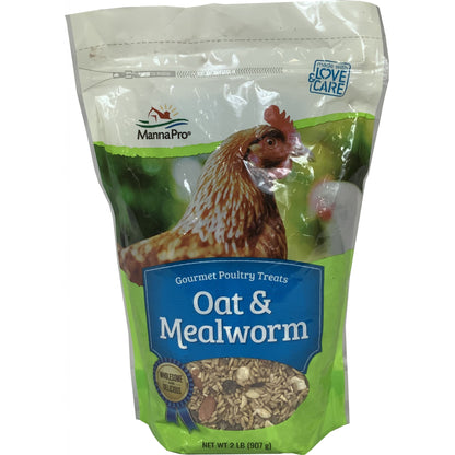 Manna Pro Oat & Mealworm Snack Blend