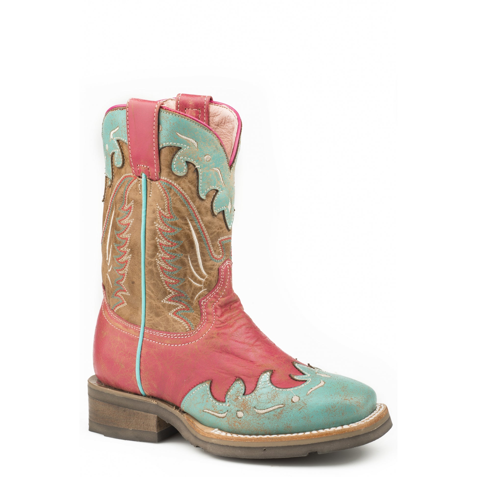 Roper Kids Christy Square Toe Boots