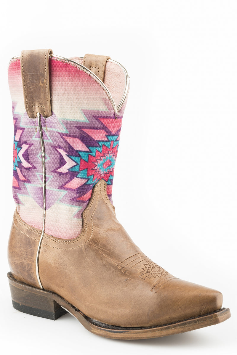 Roper Kids Mayan Snip Toe Fashion Boots
