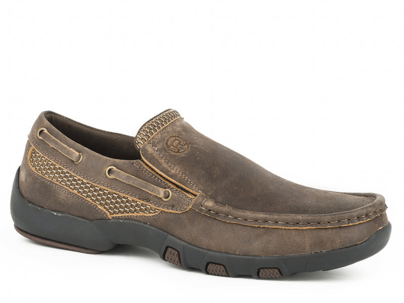 Roper Mens Docks Slip On Boat Shoes