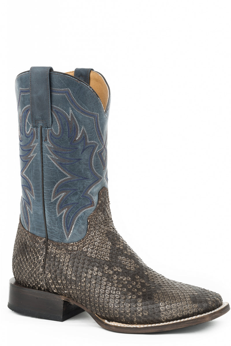 Roper Mens Deadwood Square Toe Western Boots