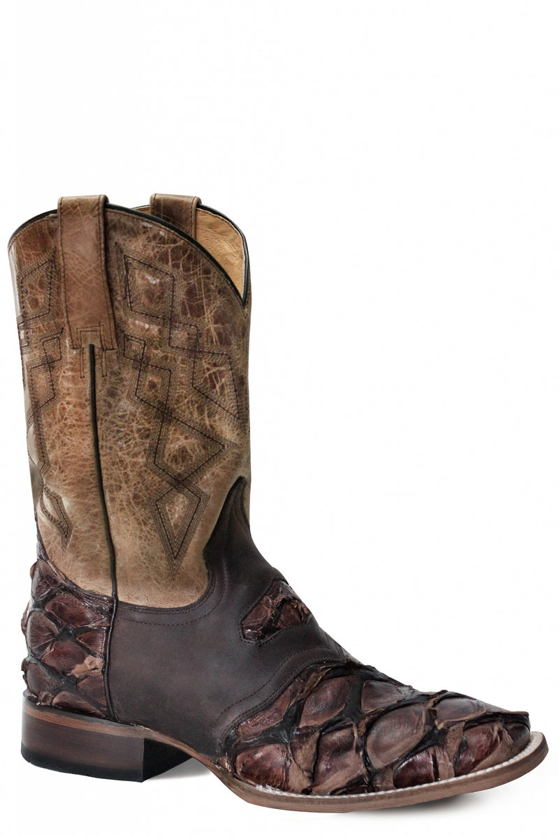 Roper Mens All In Square Toe Western Boots