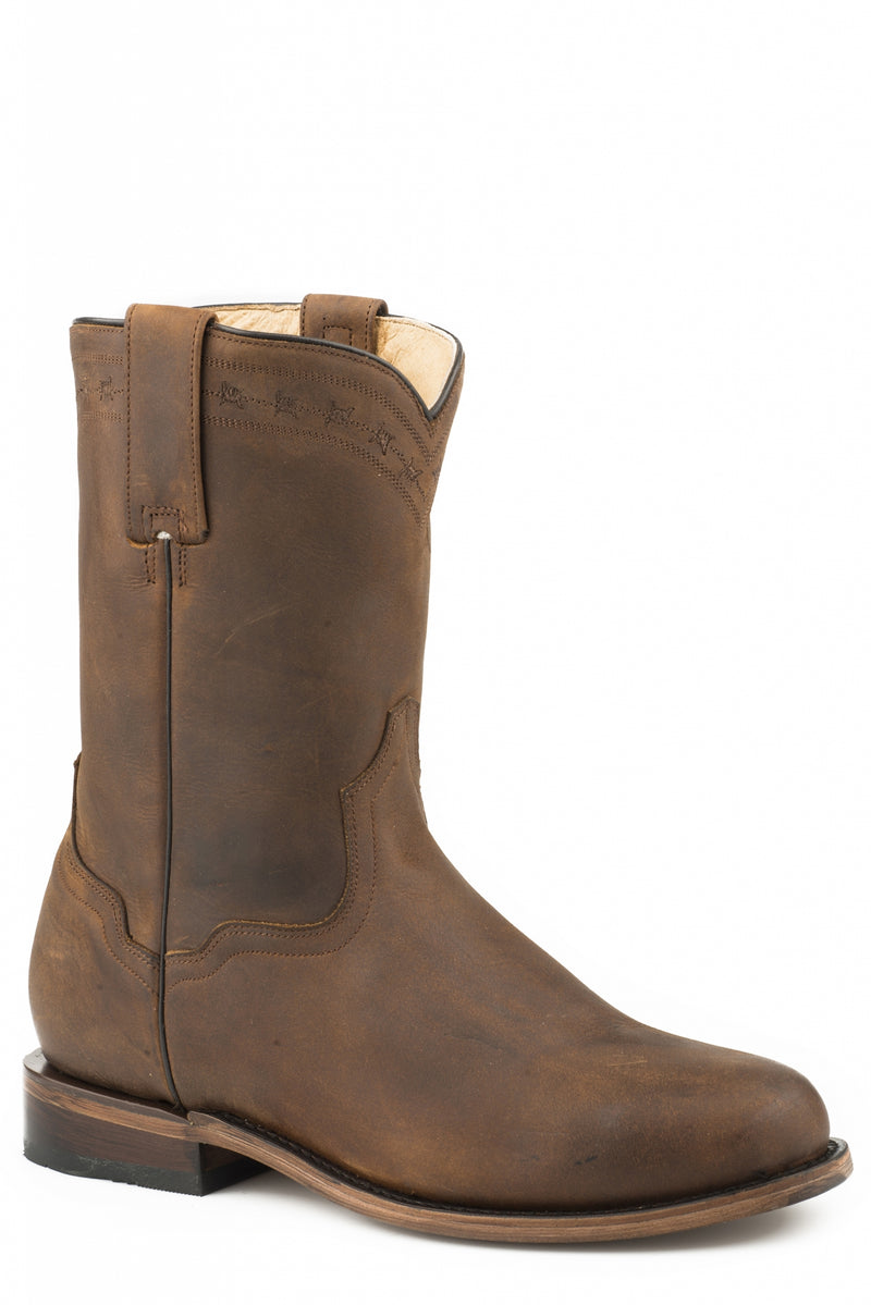 Roper Mens Hoss Round Toe Western Cowboy Boots