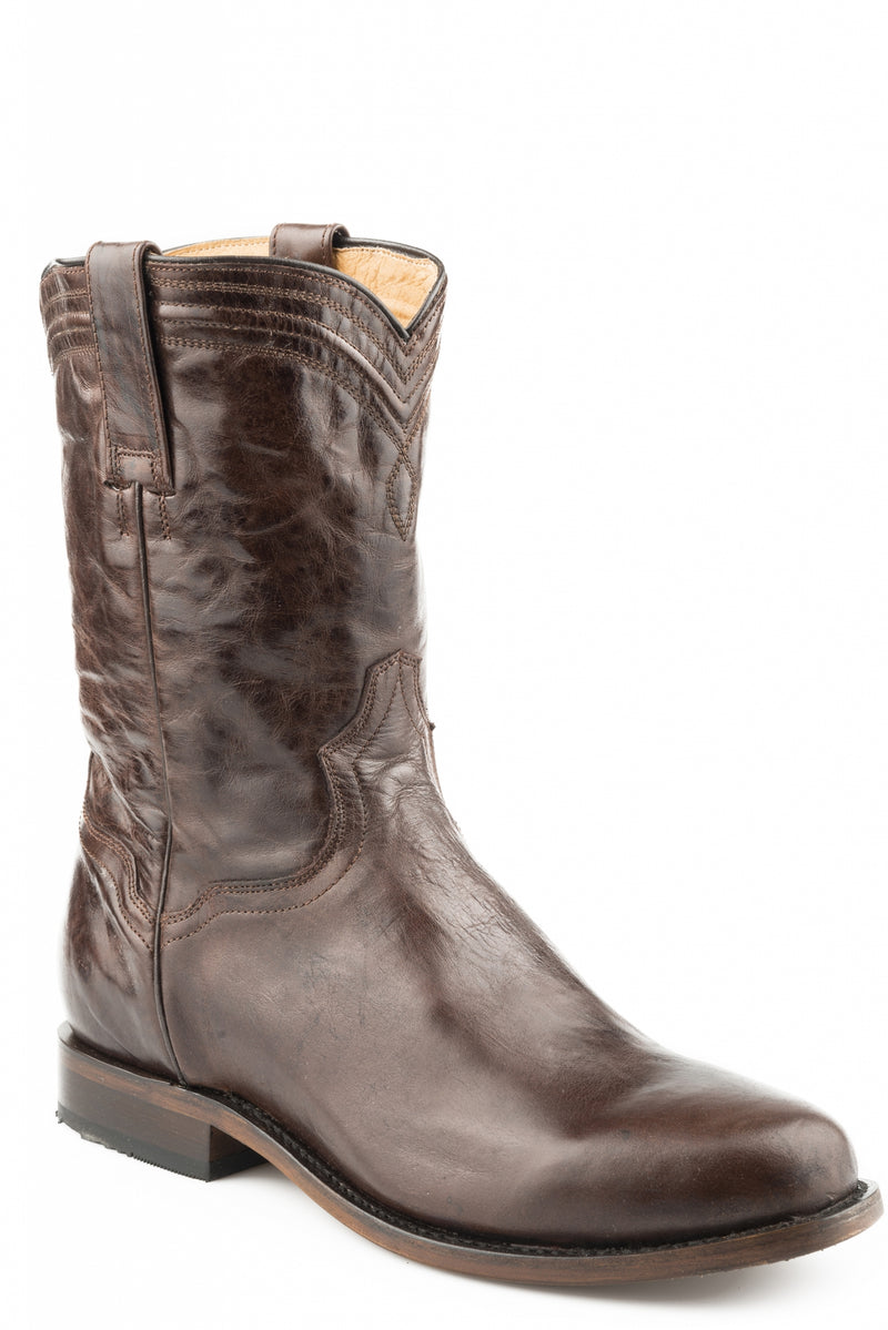 Roper Mens Roderick Round Toe Western Cowboy Boots