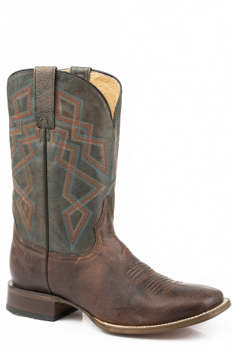Roper Mens Triumph Square Toe Western Boots