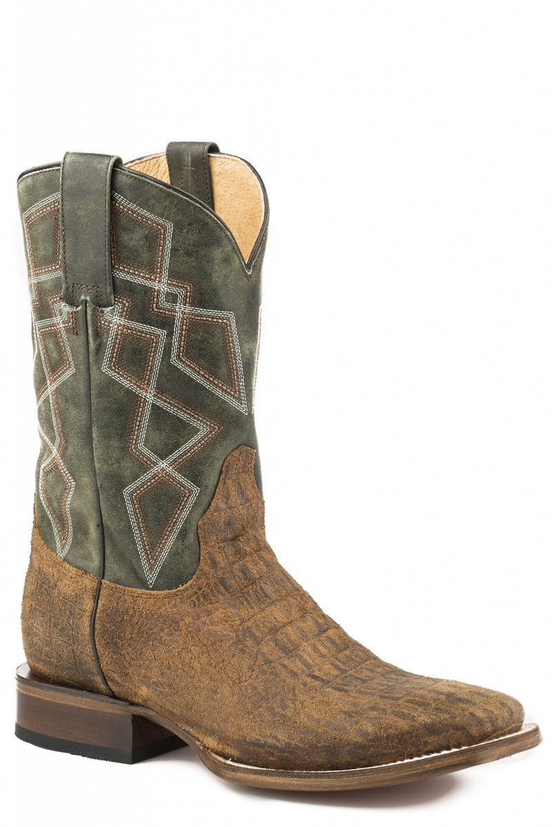 Roper Mens Gus Square Toe Western Boots