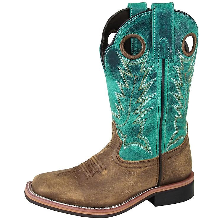 Smoky Mountain Youth Jesse Leather Western Boots