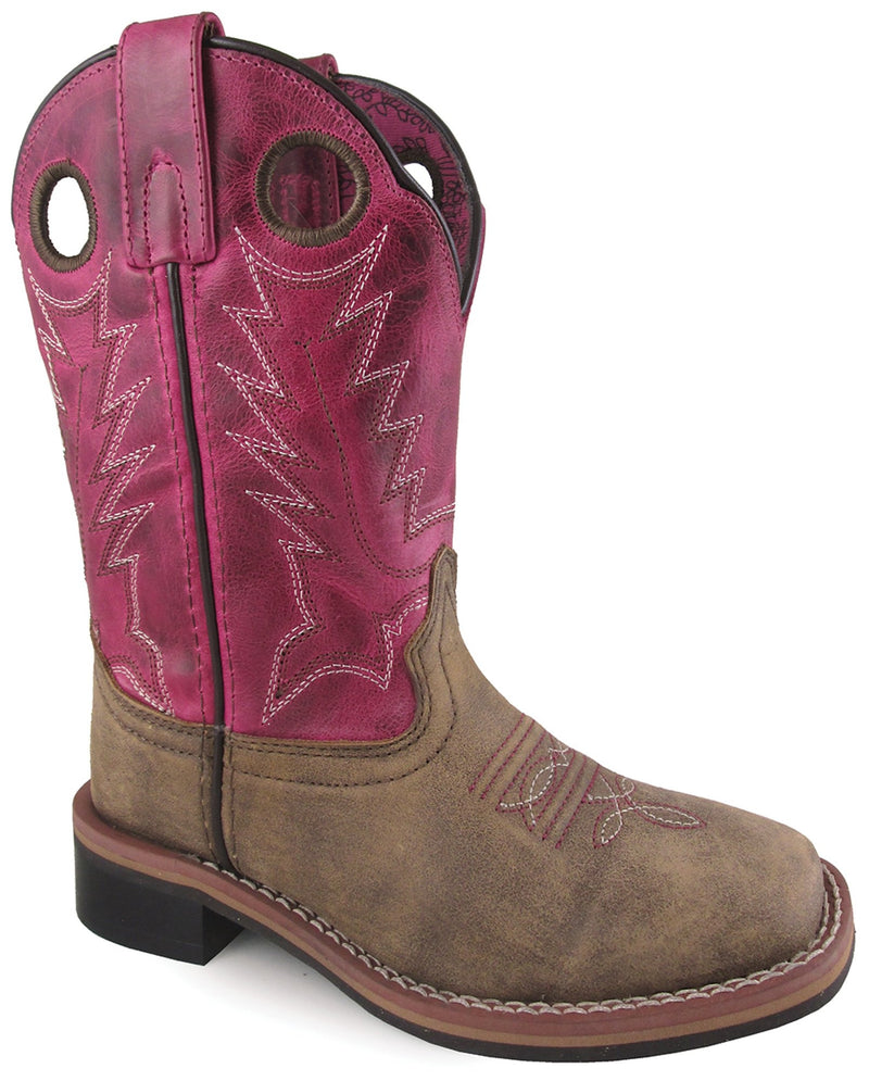 Smoky Mountain Youth Tracie Leather Western Boots