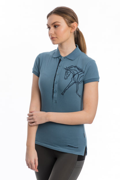 Horseware Ladies Flamboro Pique Polo Shirt