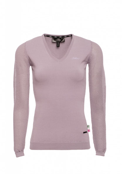 Alessandro Albanese Ladies Sweater with Perforated Sleeves