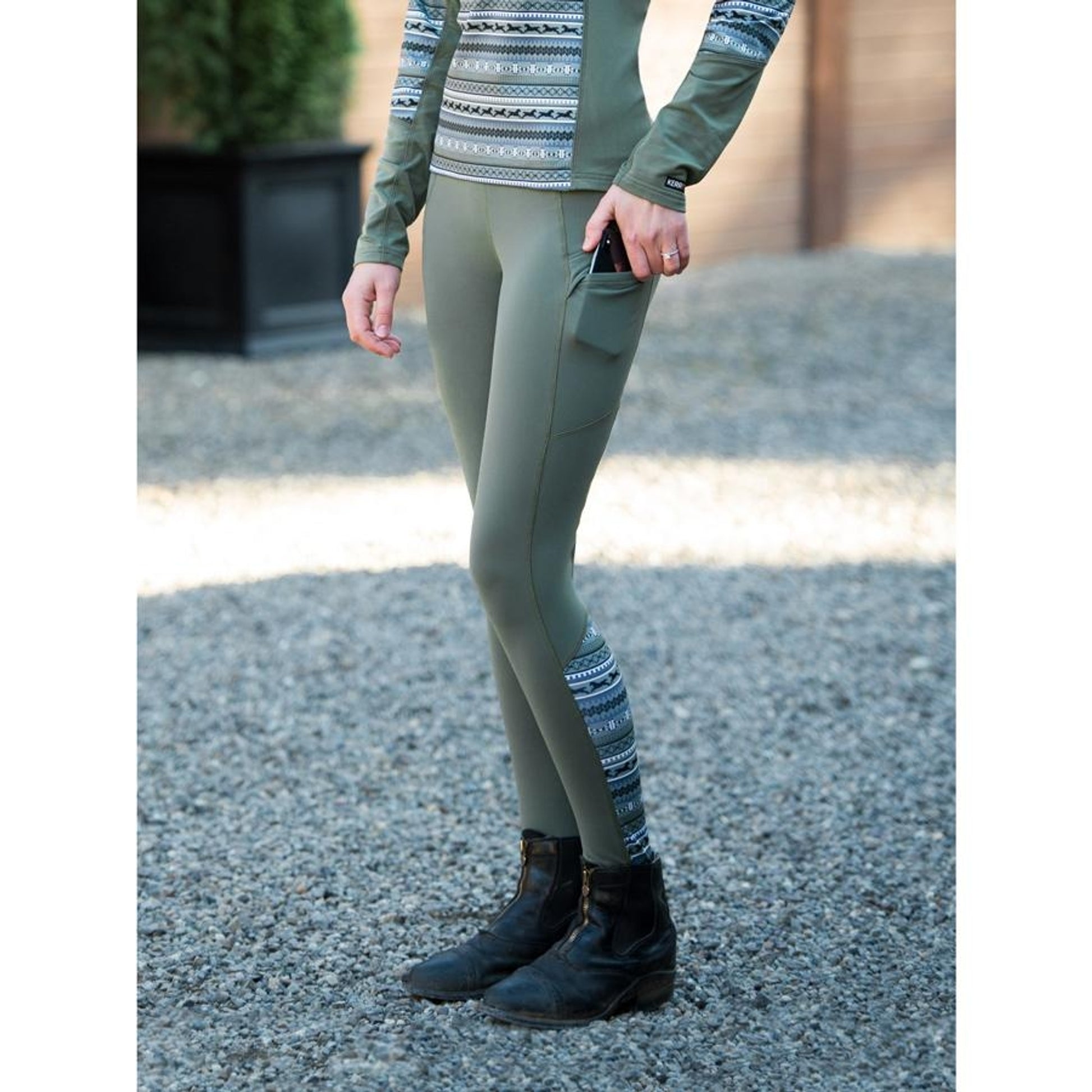 Kerrits Ladies Thermo Tech Full Leg Tights