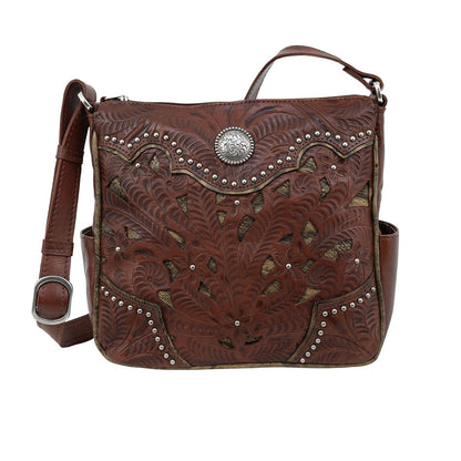 American West Inlay Eagle Messenger Bag