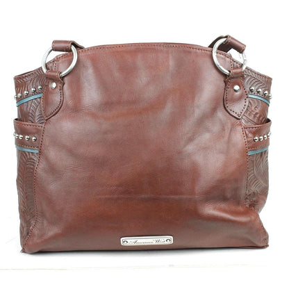 American West Lady Lace Zip Top Tote