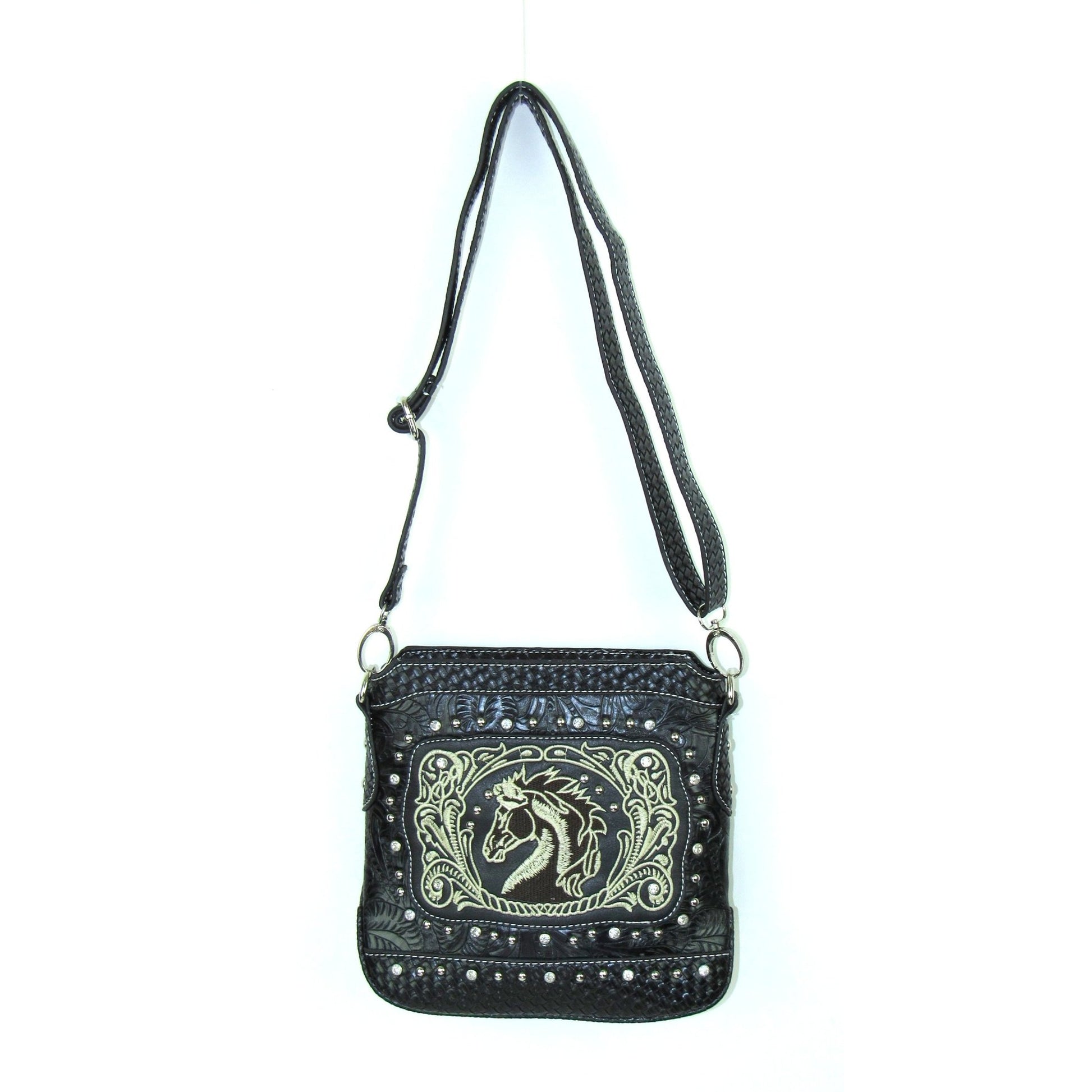 Savana Crossbody Bag With Horse Embroidery