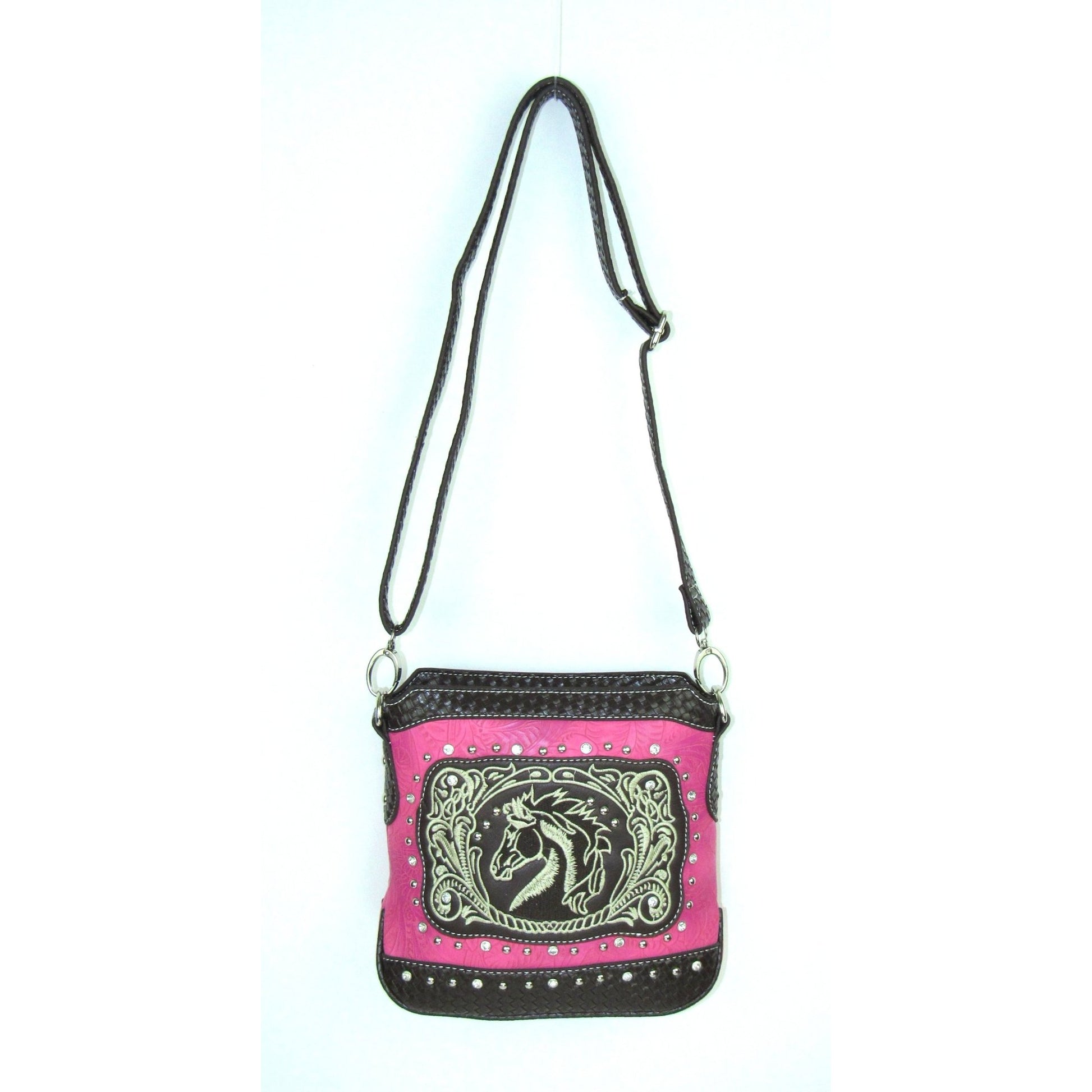 Savana Crossbody Bag With Horse Embroidery