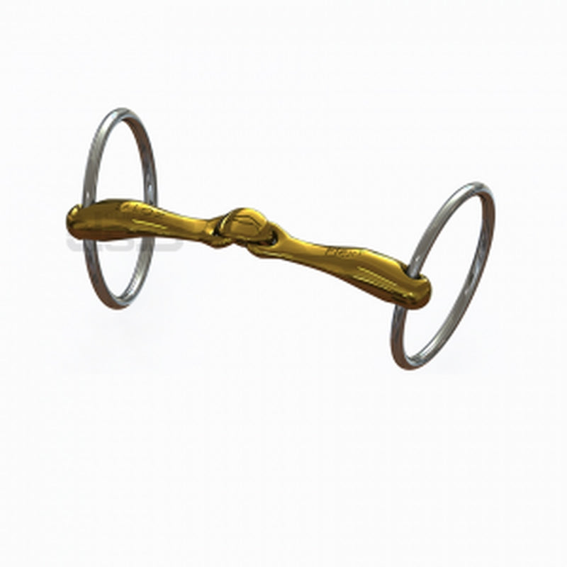 Neue Schule Turtle Tactio Flex Loose Ring Snaffle Bit - 16MM