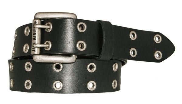 Jack Daniel's Leather Belt with Grommets