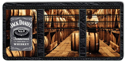 Jack Daniel's Mens Whiskey Collection Trifold Wallet