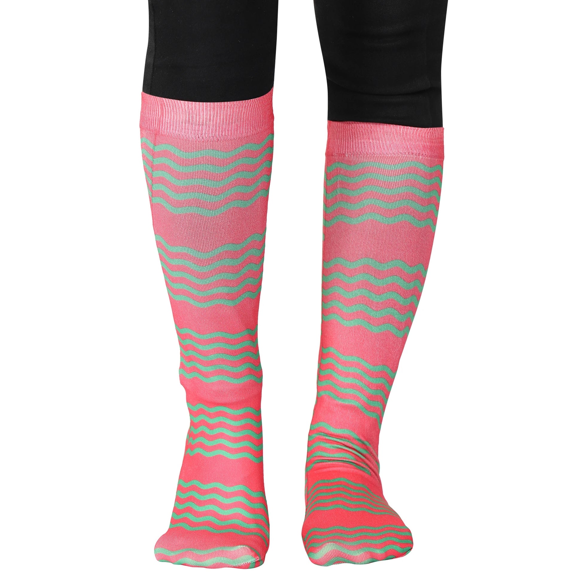 TuffRider Ladies CoolMax Printed Boot Socks