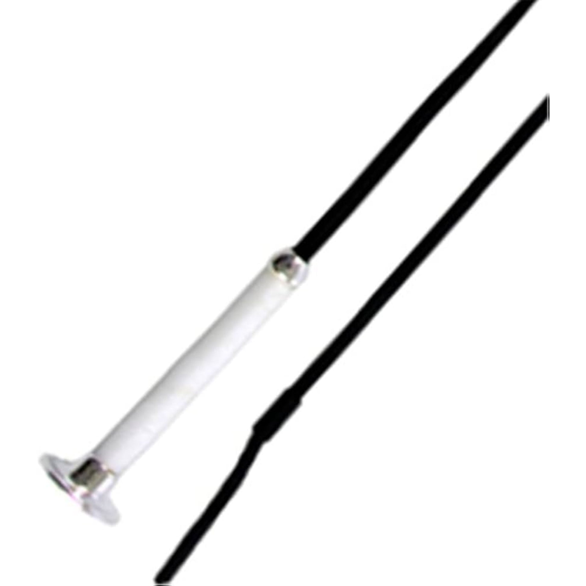 Jacks Dressage Whip with Leather Covered Grip Handle