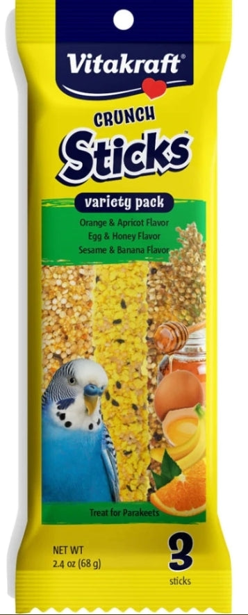 Crunch Sticks Variety Pack Parakeet