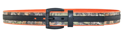 Mossy Oak Heavy Canvas & Leather Belt