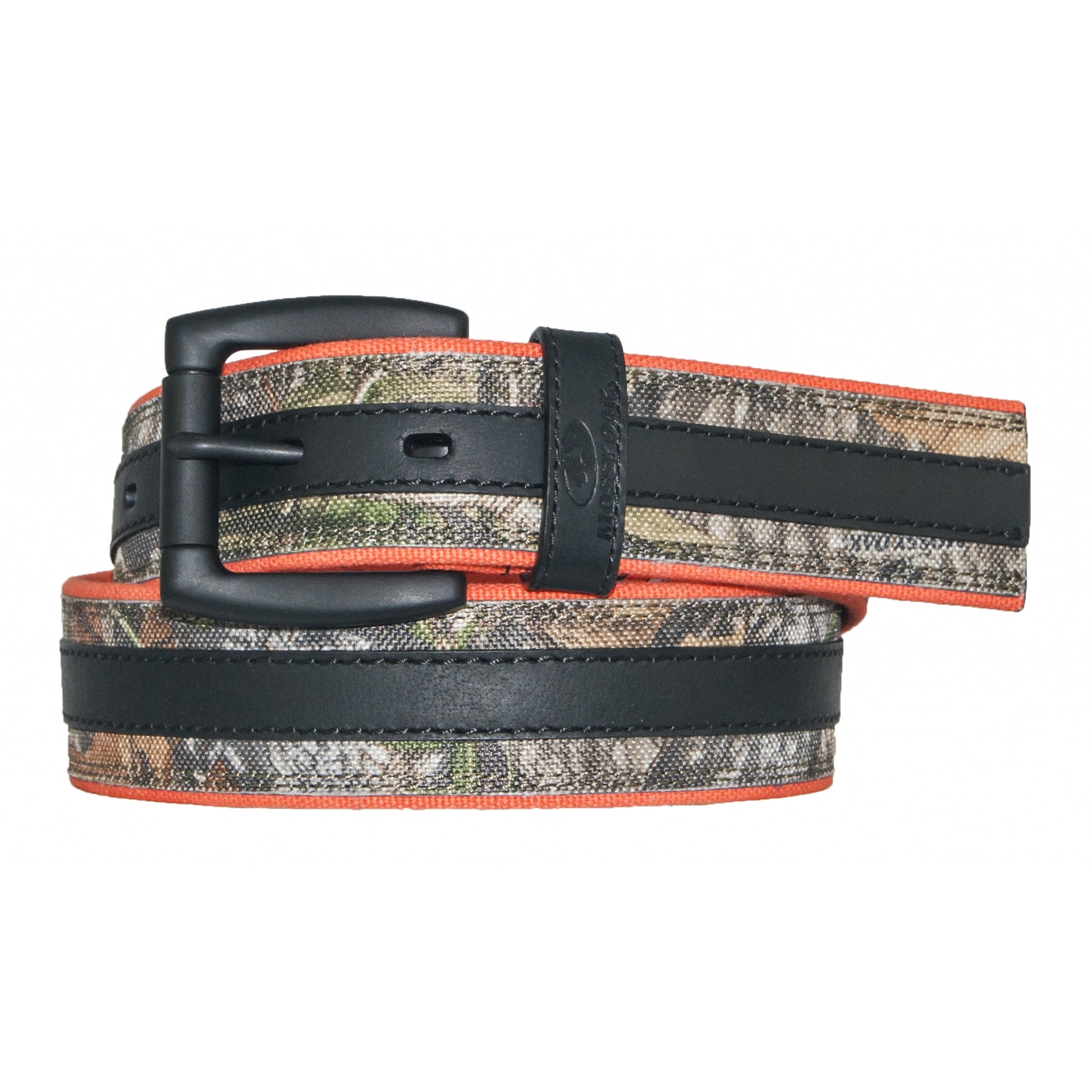 Mossy Oak Heavy Canvas & Leather Belt