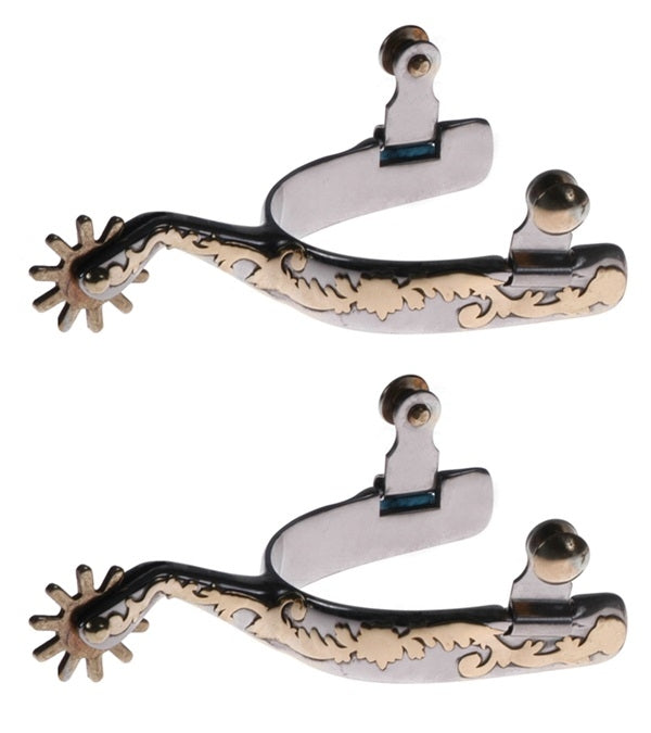Jacks Pro-Cutter Spurs with Overlay Trim