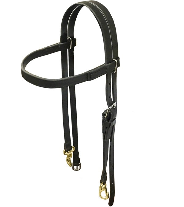 Jacks Beta Training Headstall Black