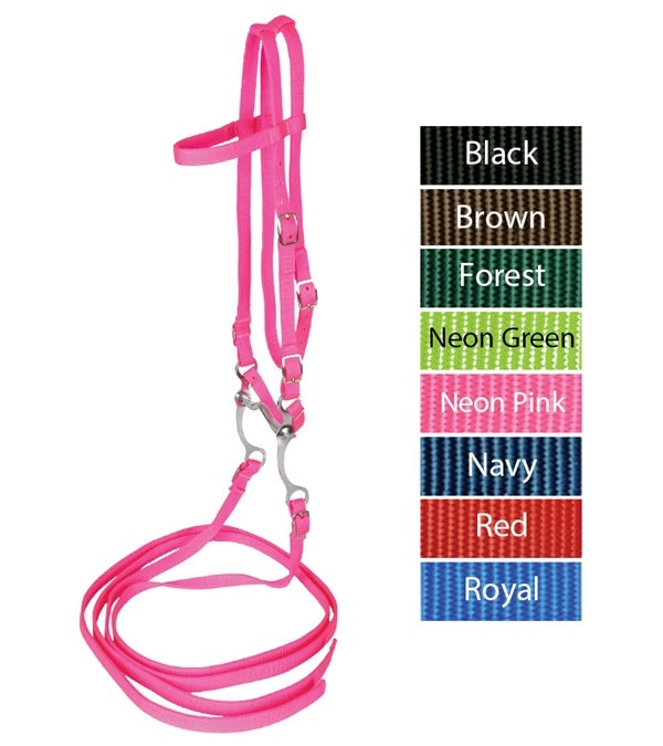 Jacks Bridle with Reins & Curb Bit