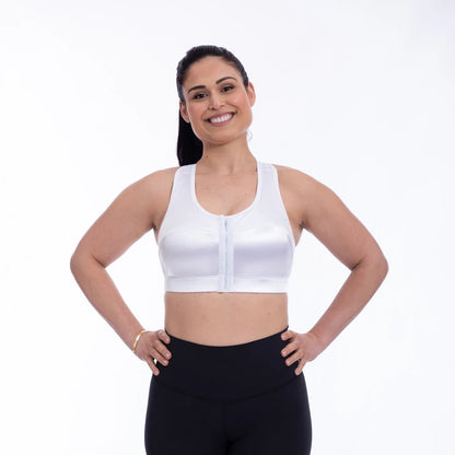 ENELL Full Figure Medium Impact Racerback Equestrian Sports Bra