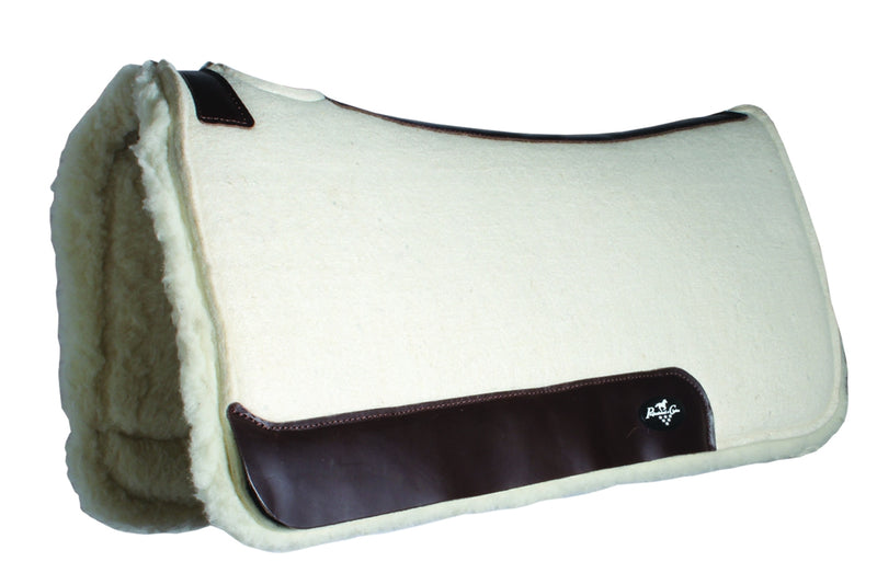 Professionals Choice Steam Pressed Comfort-Fit Felt Saddle Pad