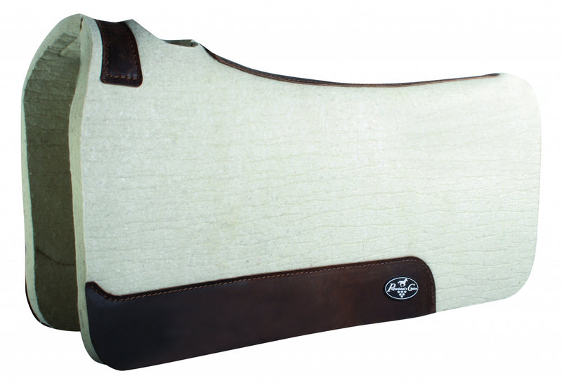 Professionals Choice Steam Pressed Comfort-Fit Felt Saddle Pad