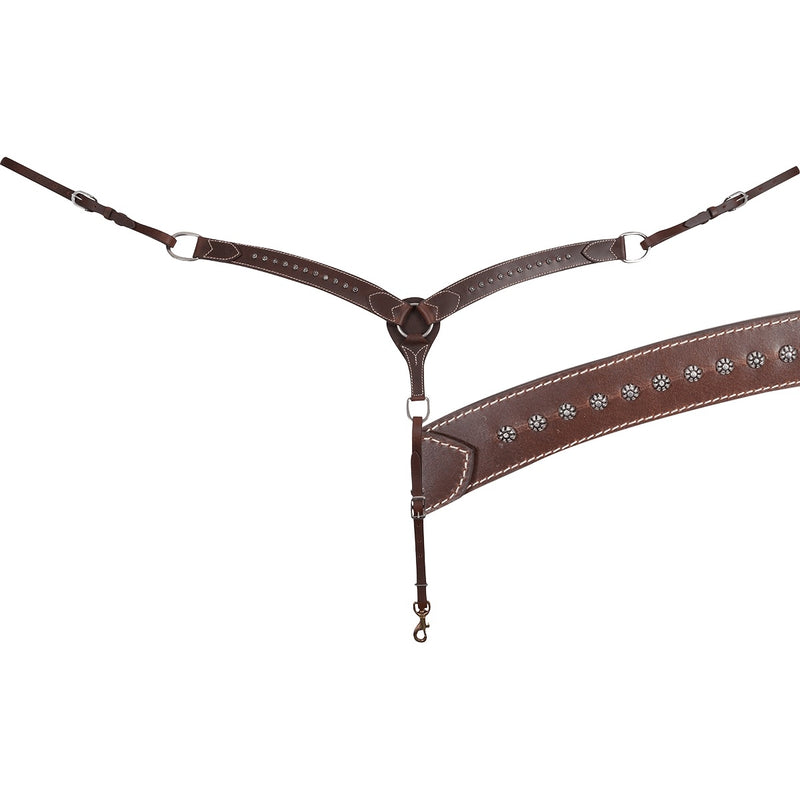 Cashel Breast Collar with Antique Dots