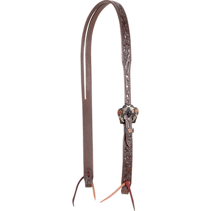 Cashel Split Ear Guns & Roses Tooled Headstall