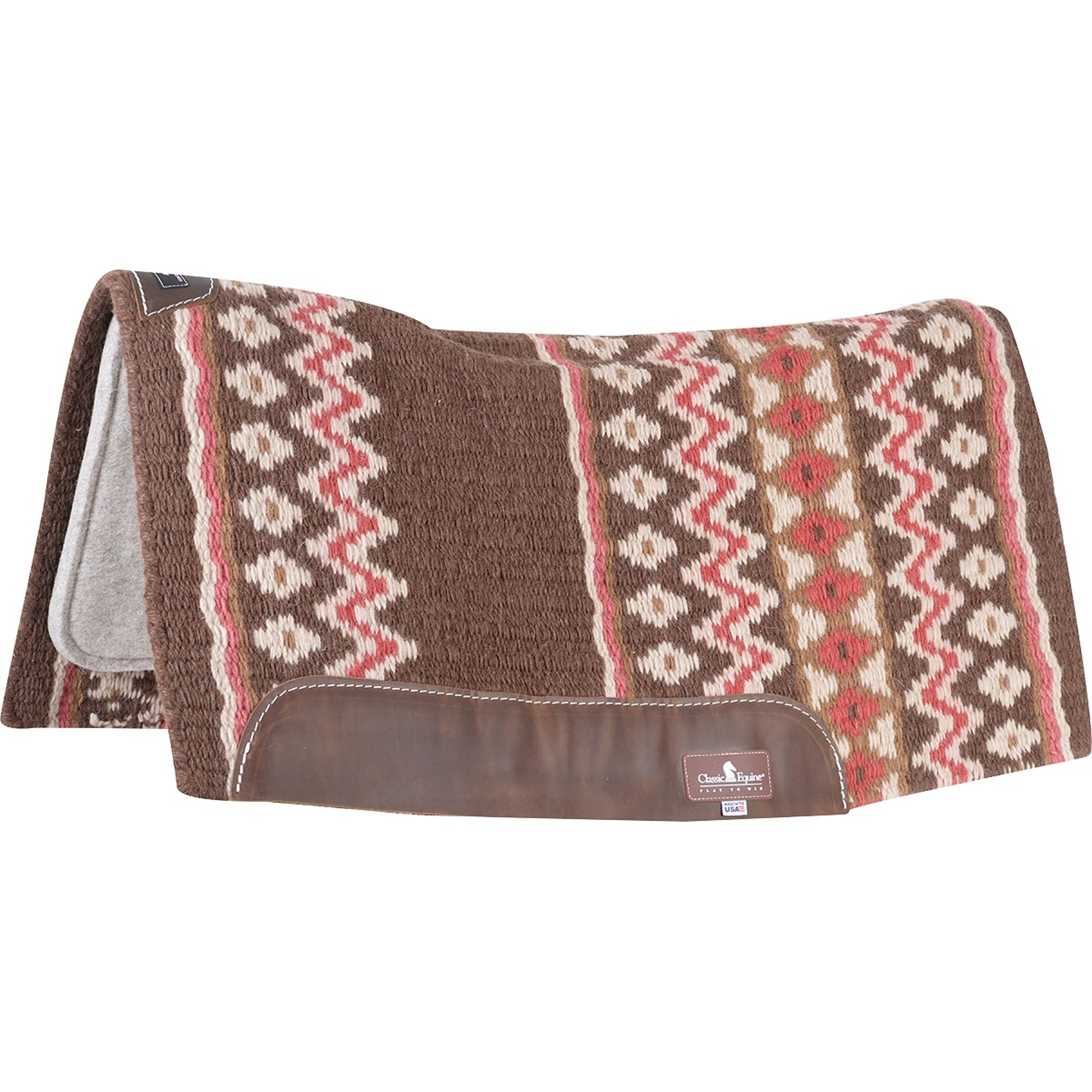 Classic Equine ESP Blanket Top Contoured Saddle Pad - 3/4" Thick