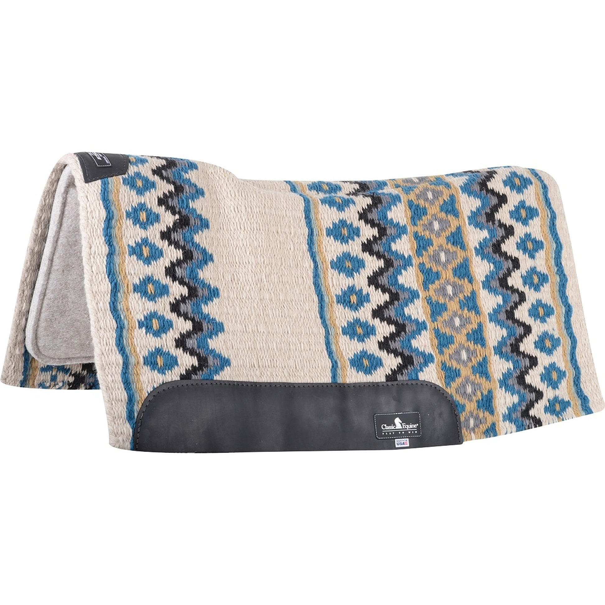 Classic Equine ESP Blanket Top Contoured Saddle Pad - 3/4" Thick
