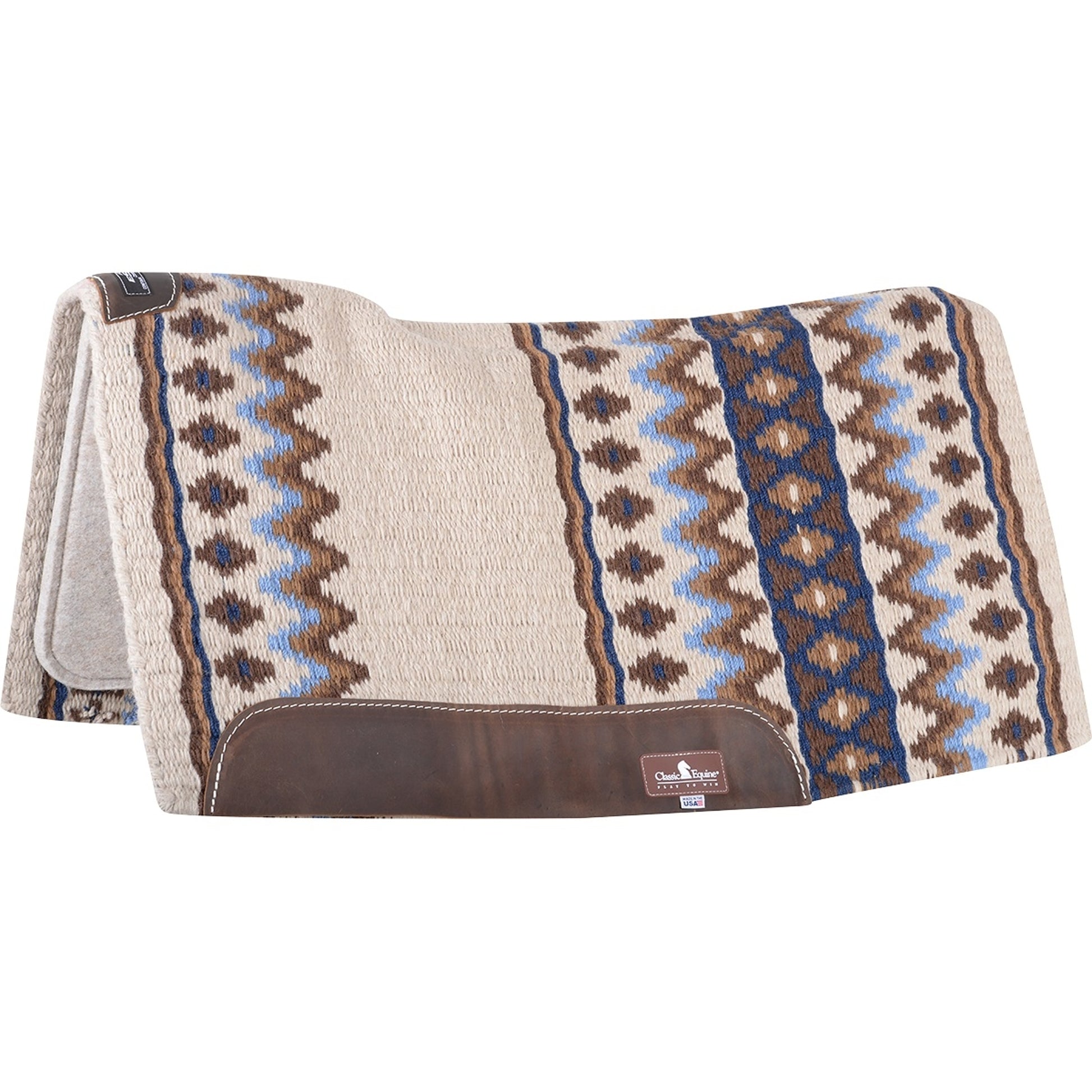 Classic Equine ESP Blanket Top Contoured Saddle Pad - 1" Thick