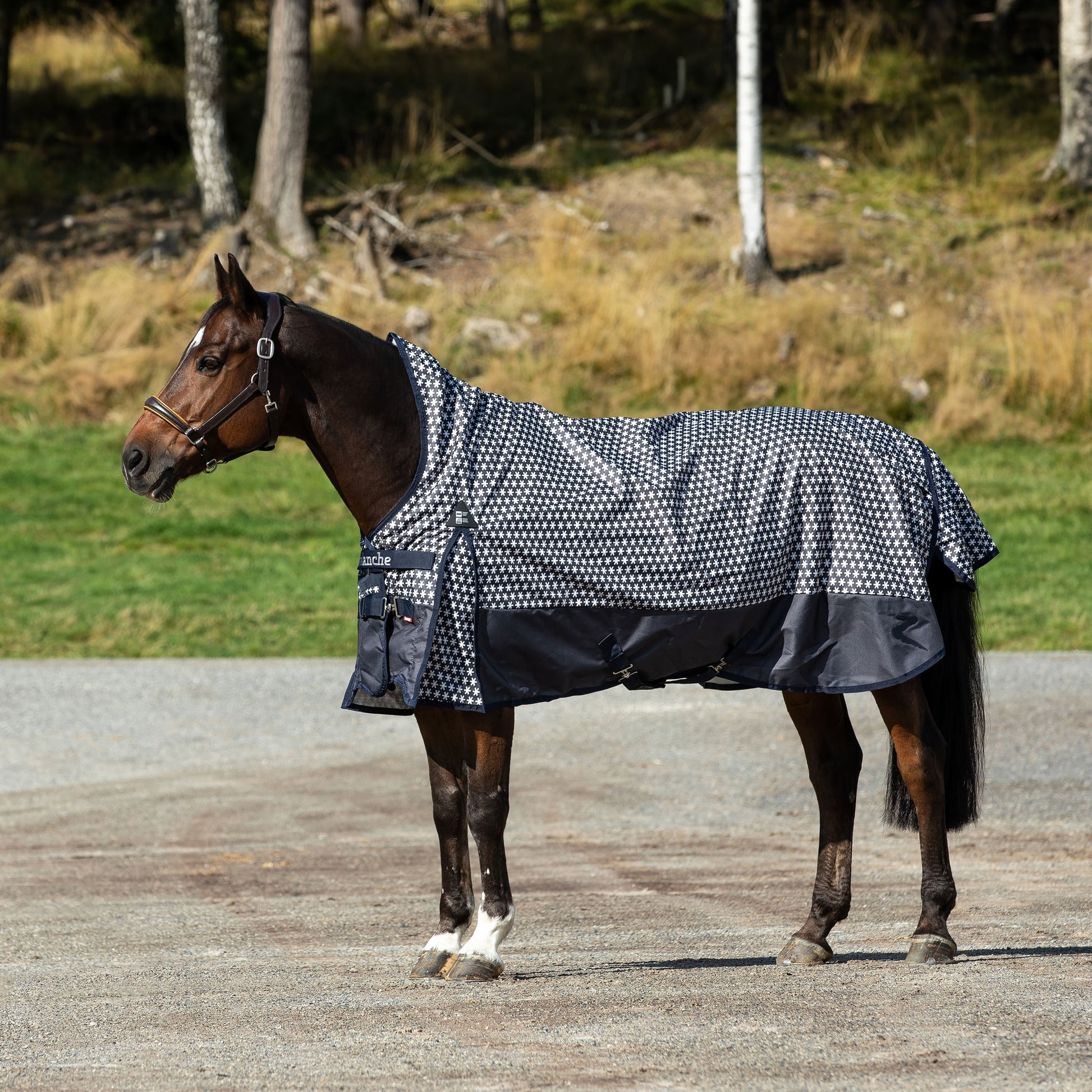 Horze Avalanche Pro 1200D Lite/Medium Turnout with Fleece
