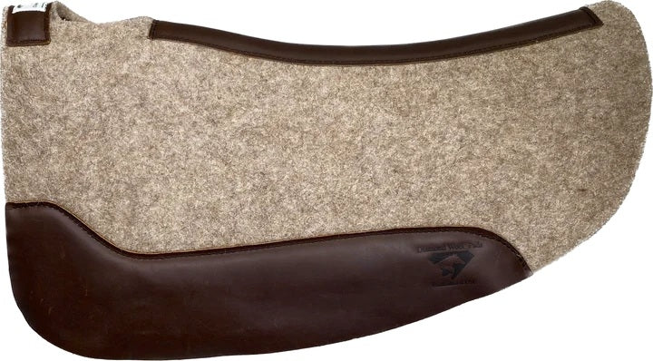 Diamond Wool Contoured Cowboy Pad